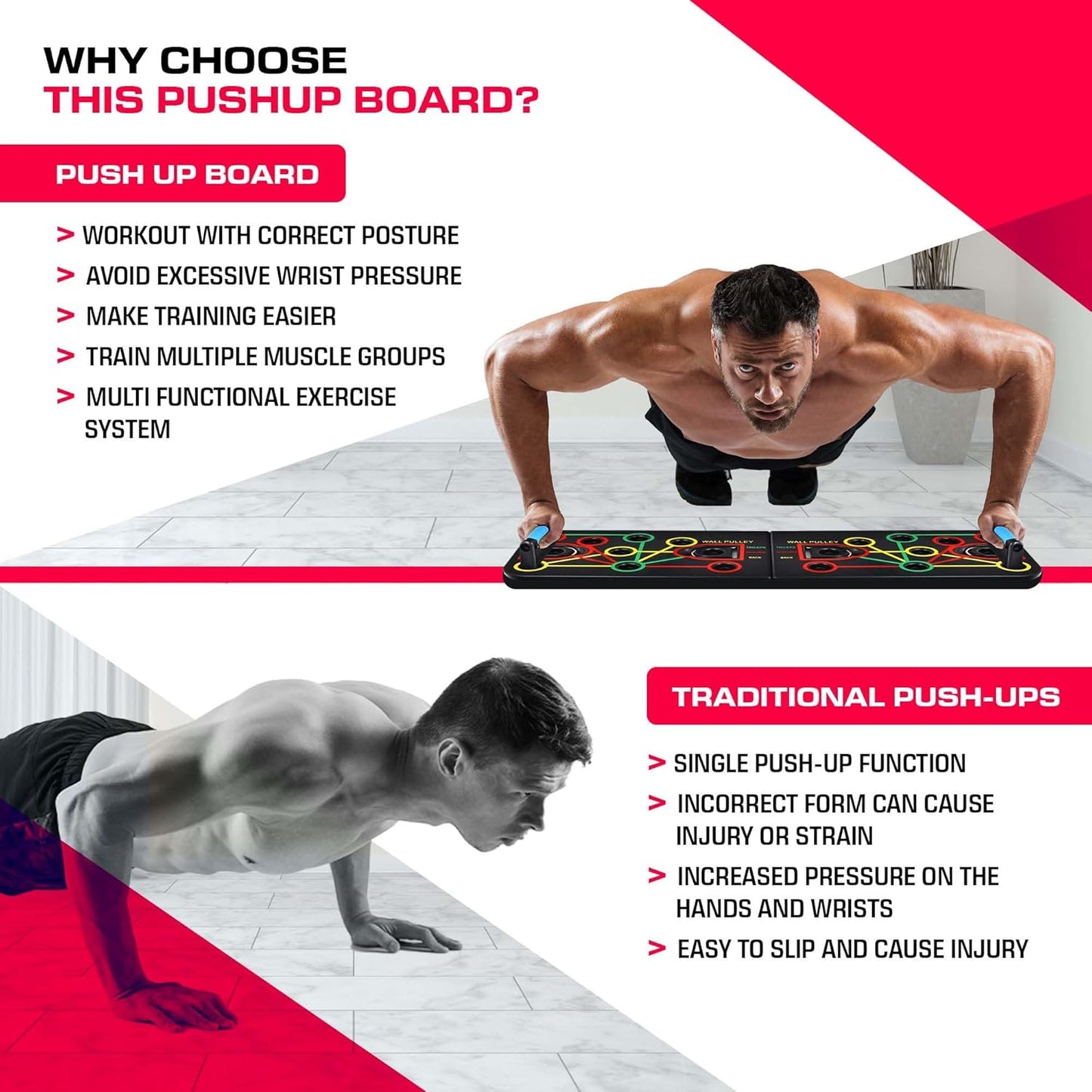 Glamoraa Push-up Board