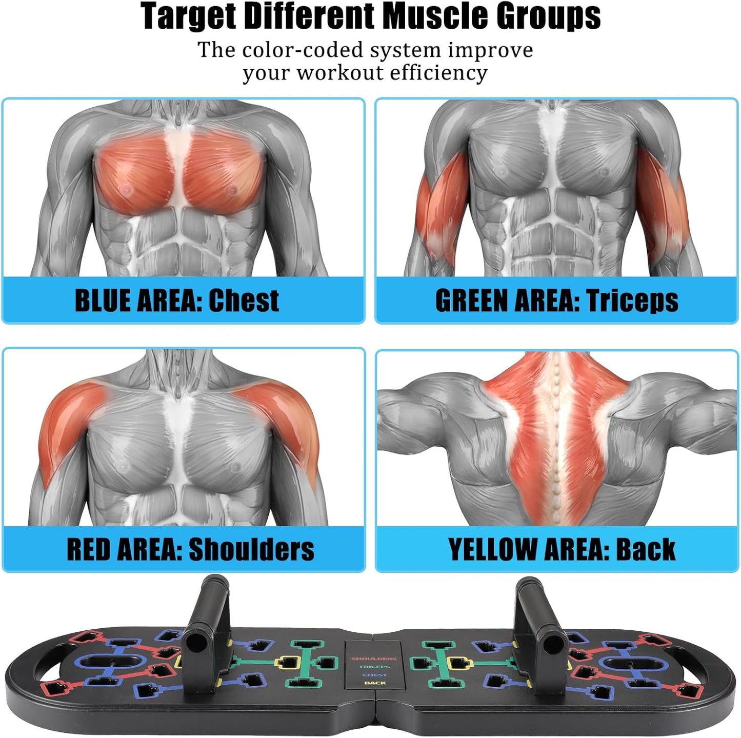 Glamoraa Push-up Board