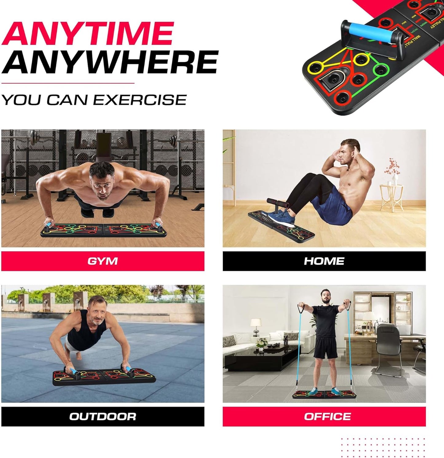 Glamoraa Push-up Board
